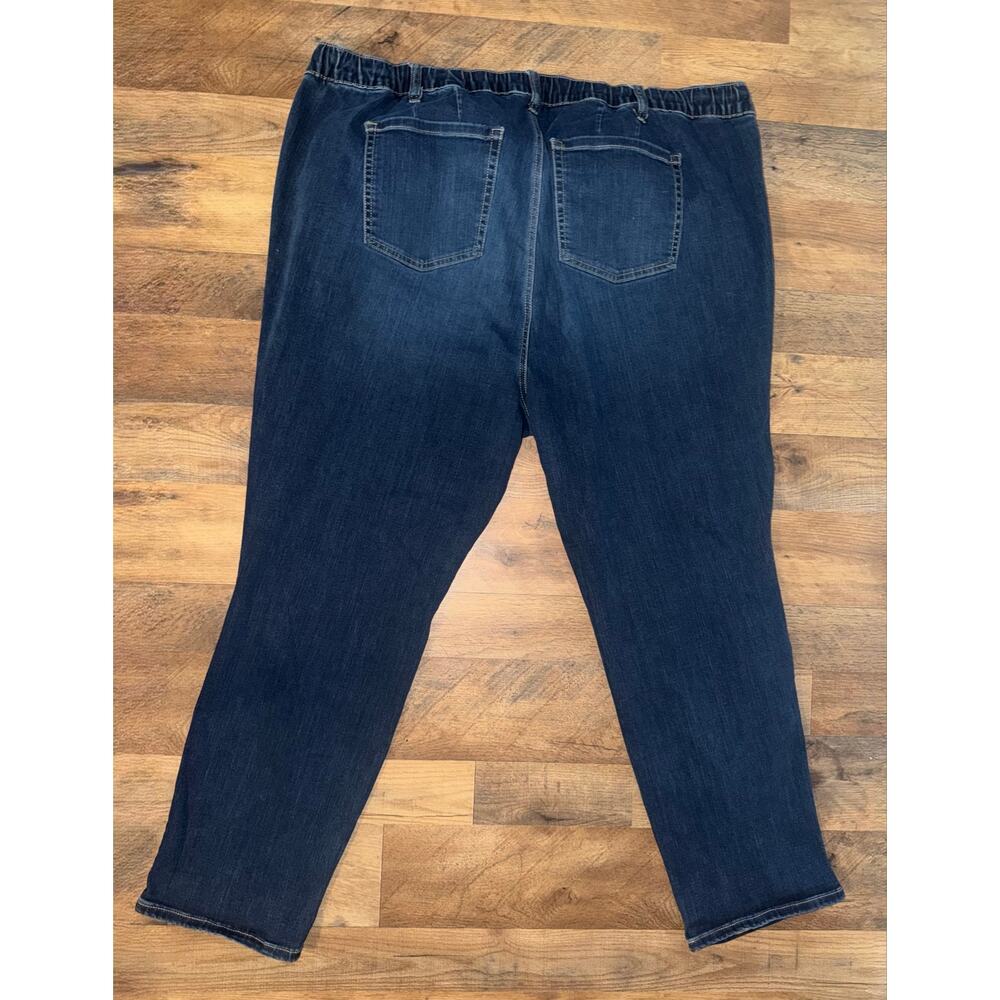 Torrid women’s boyfriend straight draw sting blue jeans - Picture 2 of 11